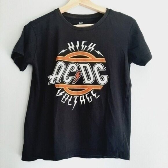 AC/DC High Voltage Concert Tee Women's Sz S - Picture 1 of 4